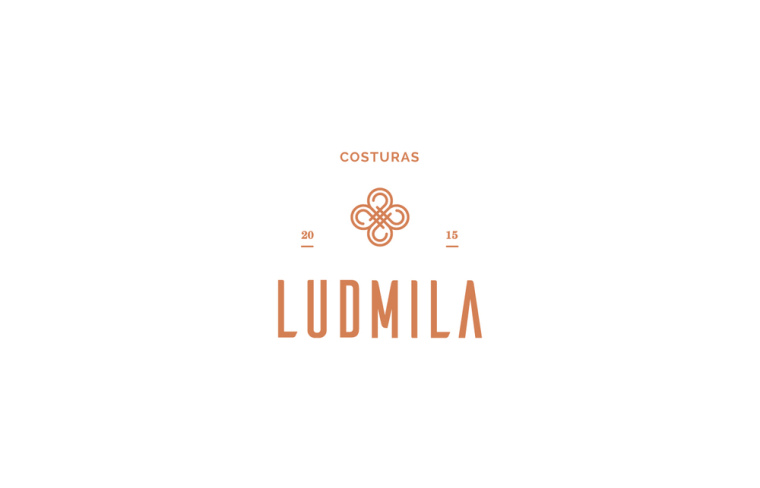 上海VI設計公司-LUDMILA 服裝定制店LOGO設計7