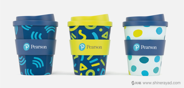 Pearson 培訓(xùn)教育機構(gòu)企業(yè)VI設(shè)計-杯子設(shè)計-上海VI設(shè)計公司6