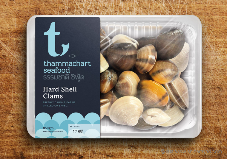 THAMMACHART 海鮮品牌logo設計與海產品包裝設計-上海LOGO設計公司-上海包裝設計公司3