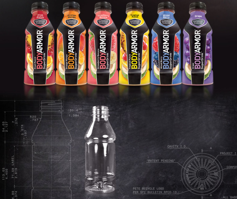 BODYARMOR 運動飲料瓶型造型設計與包裝設計-上海包裝設計公司設計欣賞2