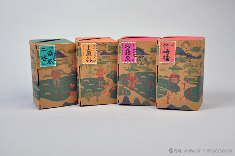 臺灣地方特色糕點包裝設計-上海食品包裝設計公司5