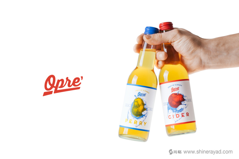 手繪寫意風(fēng)格 OPRE 蘋果酒包裝設(shè)計(jì)-上海果酒包裝設(shè)計(jì)公司2