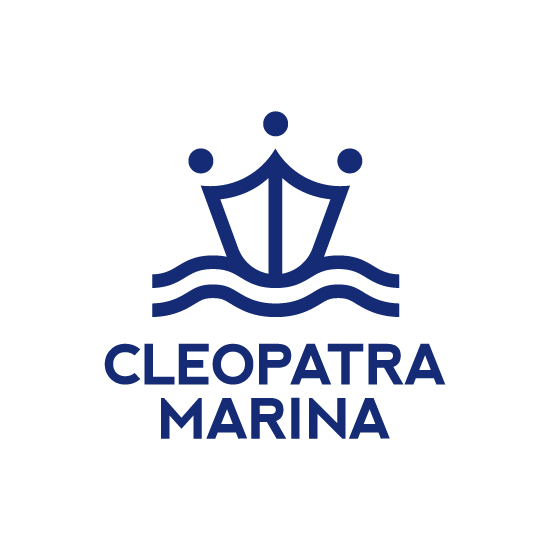 CLEOPATRA MARINA 埃及艷后深海港碼頭logo設計-上海logo設計公司分享品鑒1