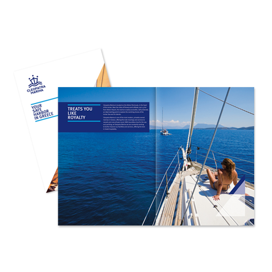CLEOPATRA MARINA 埃及艷后碼頭logo設計VI設計-上海logo設計公司7
