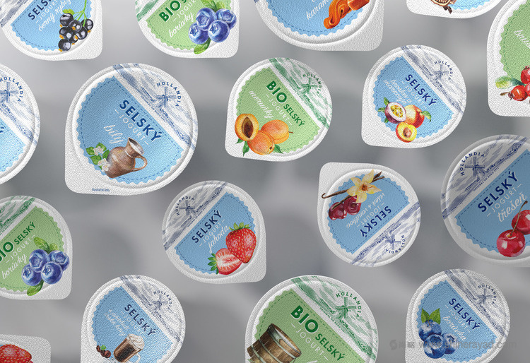 HOLLANDIA 酸奶品牌形象更新設(shè)計（logo設(shè)計包裝設(shè)計）-上海品牌設(shè)計公司欣賞5