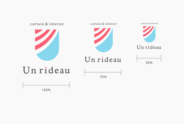 Unrideau 窗簾布衣家居logo設計VI設計-上海logo設計公司6