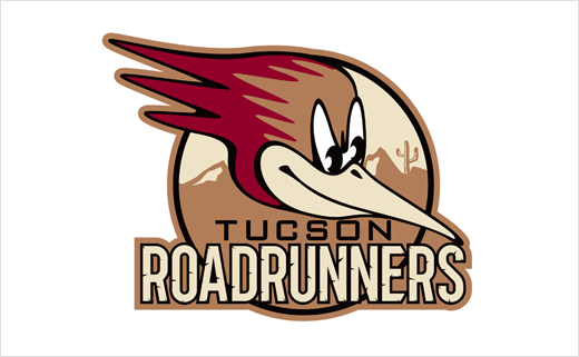 國外體育logo設計資訊：Roadrunners亞利桑那州狼聯盟冰球隊logo設計1
