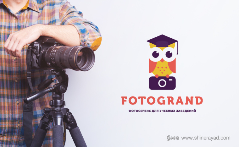 Fotogrand 幼兒教育學校logo設計-上海logo設計公司設計欣賞1