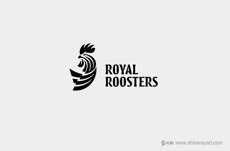皇家馬球俱樂部圖騰公雞logo設計-上海logo設計公司設計收藏5