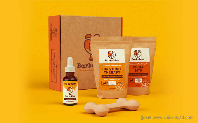 Barkables 寵物狗醫(yī)院機(jī)構(gòu)logo設(shè)計(jì)寵物狗糧藥品包裝設(shè)計(jì)-上海logo設(shè)計(jì)包裝設(shè)計(jì)公司3
