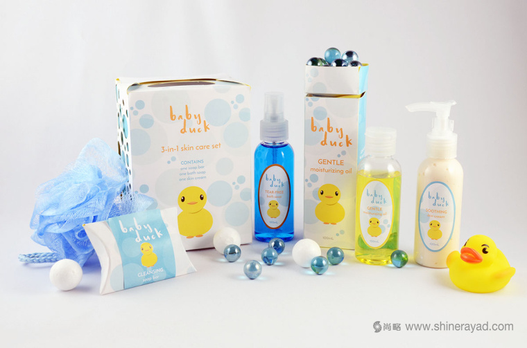 Baby Duck 鴨寶寶嬰兒護膚品包裝設計-上海包裝設計公司-上海品牌策劃設計公司1