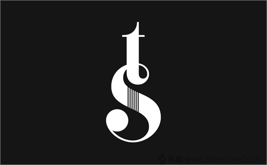 獨立制琴師品牌Tom Sands 吉他logo設計-上海logo設計公司鑒賞1