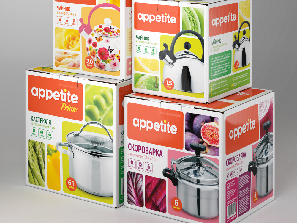 APPETITE 鍋具廚具開水煲包裝設計-上海包裝設計公司3 APPETITE 鍋具廚具開水煲包裝設計-上海包裝設計公司3
