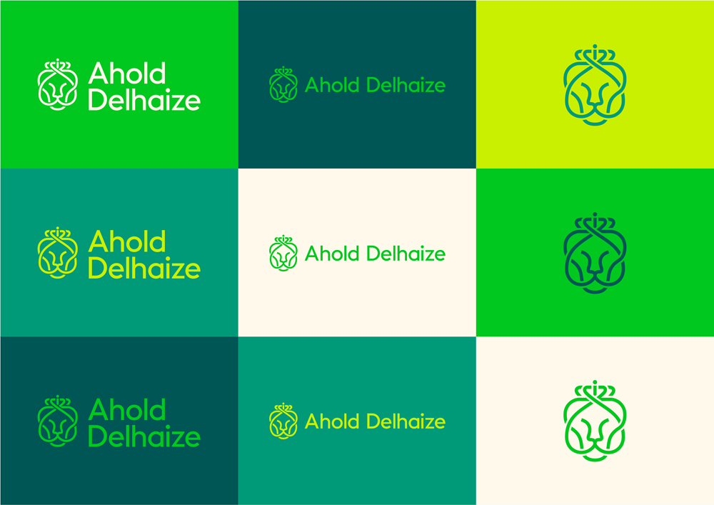 歐洲超市零售巨頭Ahold Delhaize集團獅子LOGO設計7 歐洲超市零售巨頭Ahold Delhaize集團獅子LOGO設計7
