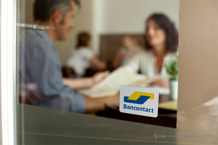 比利時支付卡公司Bancontact新品牌logo設計-上海logo設計公司國外設計資訊3
