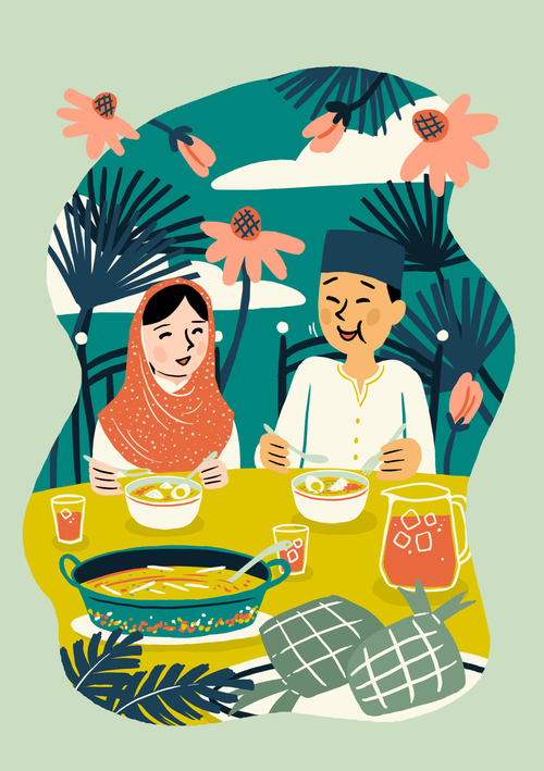 Lebaran 法國(guó)穆斯林巧克力包裝設(shè)計(jì)插畫(huà)設(shè)計(jì)-上海包裝設(shè)計(jì)公司1