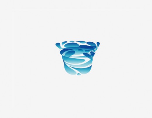 水標志設計圖片-陶瓷凈水器標志設計