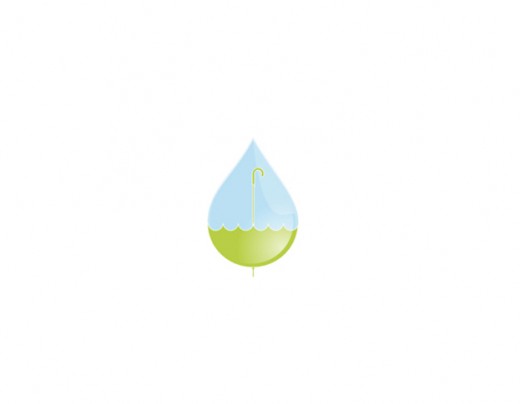 水標志設計圖片-.保存雨水標志設計