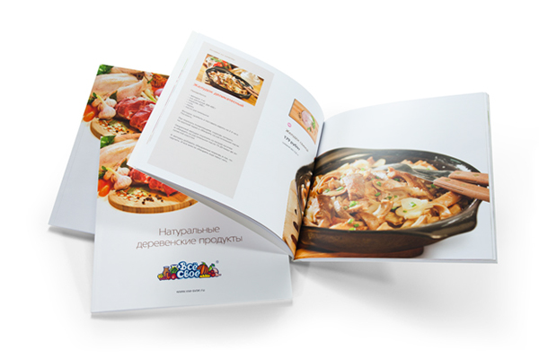 Vse svoe 農(nóng)場健康食材產(chǎn)品宣傳畫冊設(shè)計