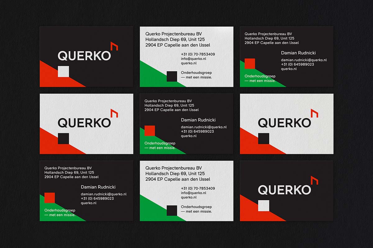 Querko 房屋翻新維護公司新品牌VI形象視覺設(shè)計