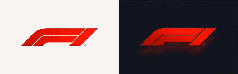 F1更換新標志，新標志設計展現賽車場彎道形象