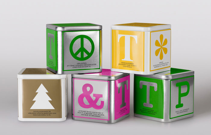 JOHAN & NYSTR?M TEA PACKAGING茶葉包裝設(shè)計