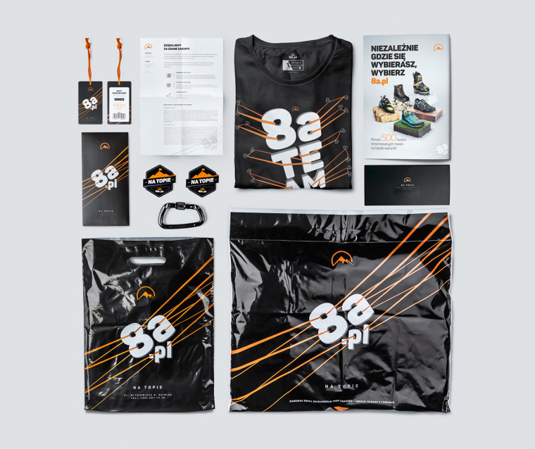 8a戶外探險(xiǎn)服飾及裝備店鋪品牌VI形象設(shè)計(jì)-上海VI設(shè)計(jì)公司