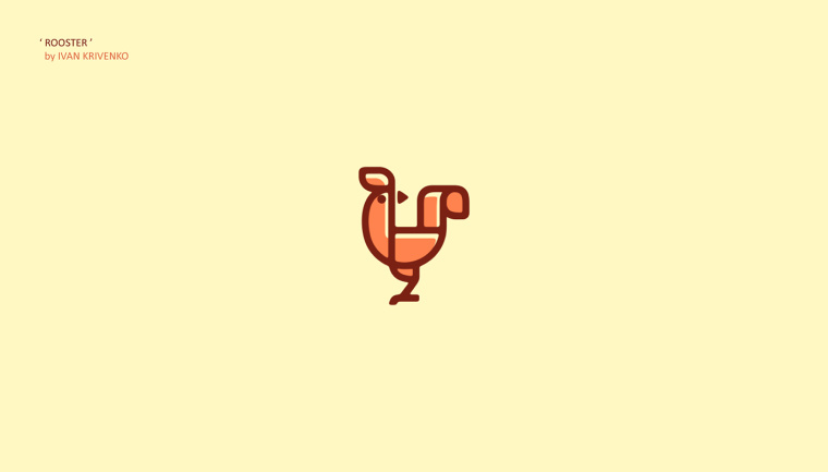 上海尚略logo設(shè)計公司分享30個為2017年雞年創(chuàng)作的雞元素logo設(shè)計創(chuàng)意作品