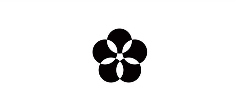 WIHAYO 杜松子酒新品牌梅花形logo設(shè)計-上海logo設(shè)計公司