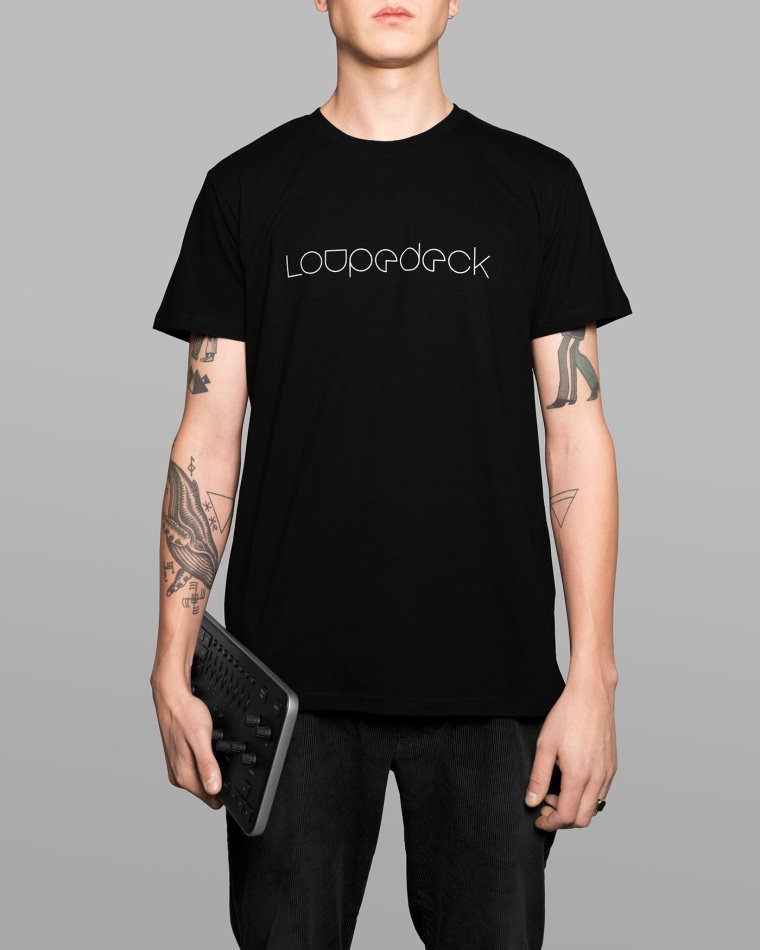 Loupedeck 圖片編輯控制網站平臺黑暗主題品牌logo設計VI形象設計