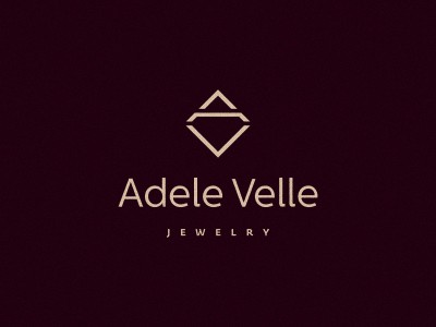 阿黛爾Velle珠寶logo設計
