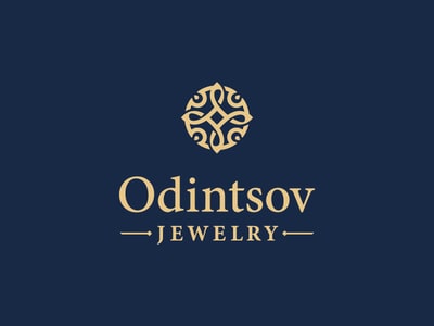 凱爾特風格Odintsov珠寶logo設計