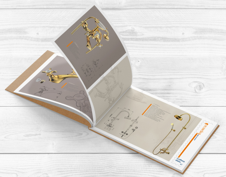 Imprese 五金水龍頭衛(wèi)浴宣傳畫冊(cè)設(shè)計(jì)－上海畫冊(cè)設(shè)計(jì)公司