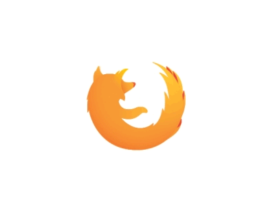 火狐瀏覽器logo動畫特效GIF-上海logo設計公司