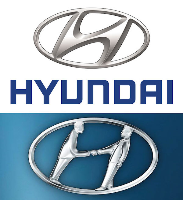 現代汽車logo—標志創意釋義—上海logo設計公司logo培訓