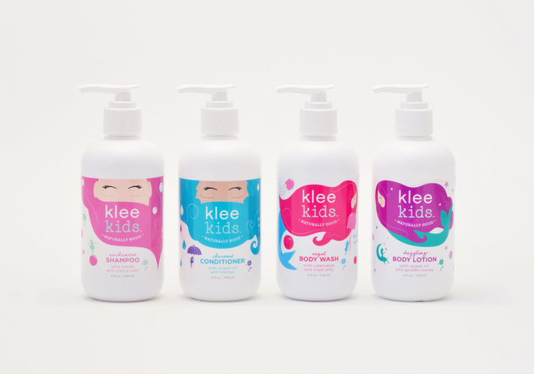 Klee kids 嬰兒護膚品包裝設計-上海母嬰嬰童包裝設計公司