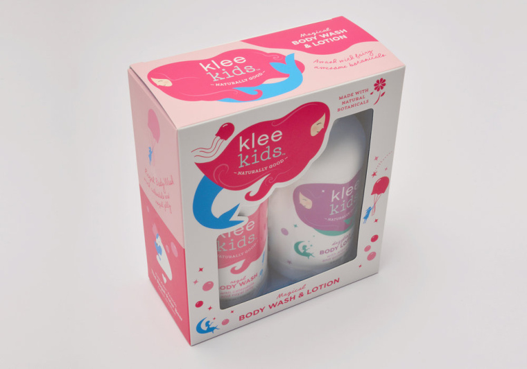 Klee kids 嬰兒護膚品包裝設計-上海母嬰嬰童包裝設計公司