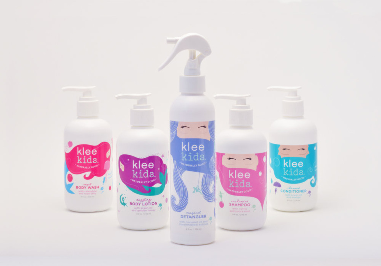 Klee kids 嬰兒護膚品包裝設計-上海母嬰嬰童包裝設計公司