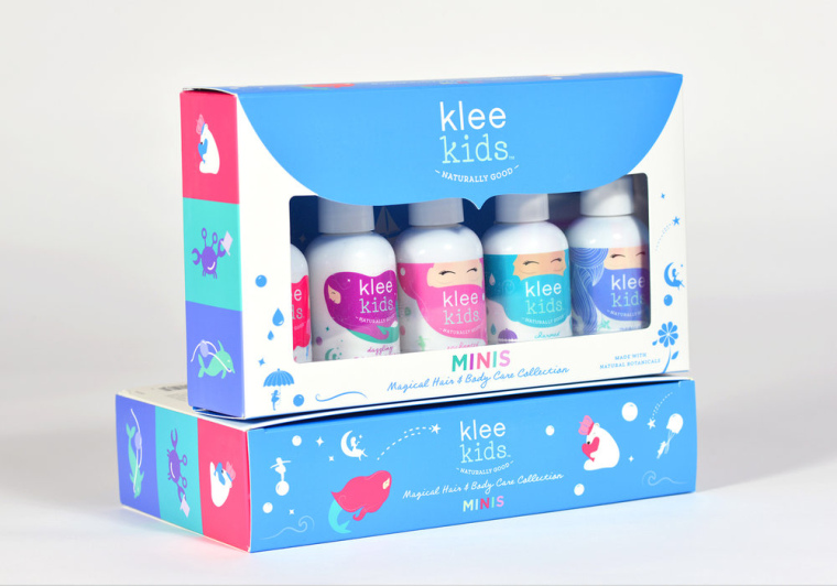 Klee kids 嬰兒護膚品包裝設計-上海母嬰嬰童包裝設計公司