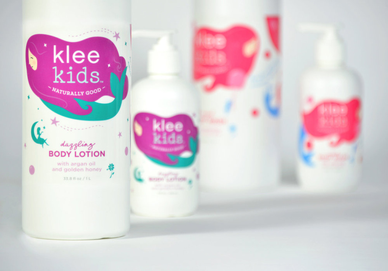 Klee kids 嬰兒護膚品包裝設計-上海母嬰嬰童包裝設計公司