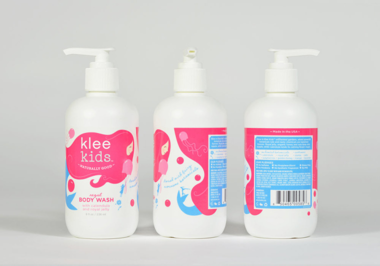 Klee kids 嬰兒護膚品包裝設計-上海母嬰嬰童包裝設計公司