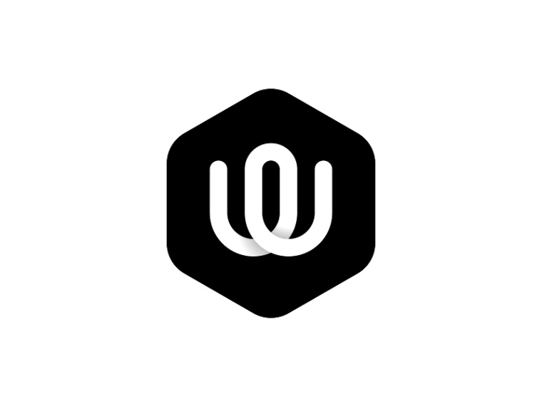 上海logo設計公司分享：美麗的六邊形徽標logo設計