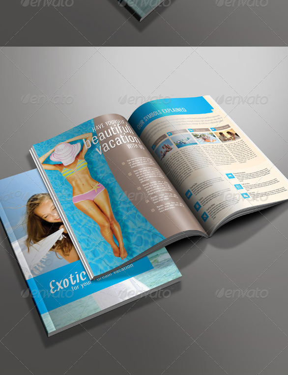 上海畫冊設計公司分享40+最佳旅游宣傳手冊設計模板-浪漫旅游手冊設計