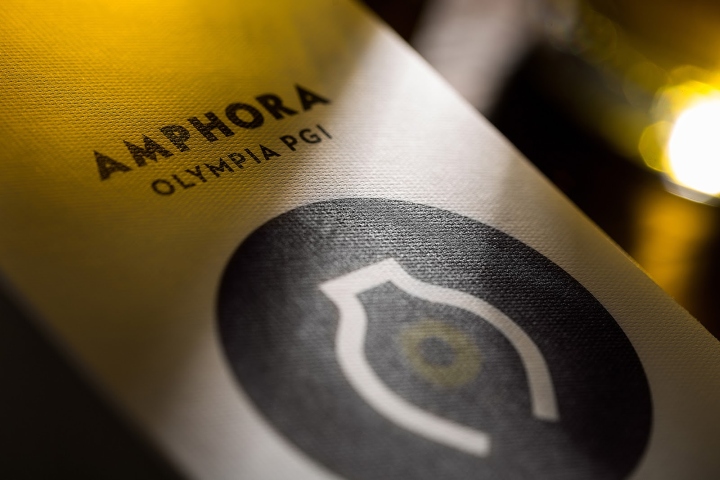 Amphora Olympia 有機特級初榨橄欖油品牌標志設計包裝設計-上海標志設計包裝設計公司