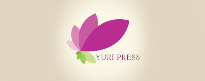 創意花朵標志設計欣賞 flower logo design-上海logo設計公司