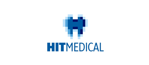hitmedical牙科醫療logo設計-上海logo設計公司