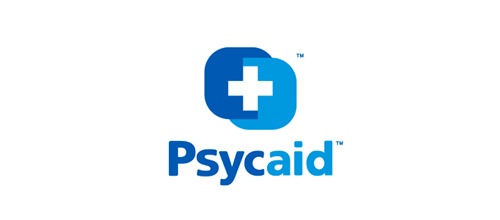 PSYCAID 心理健康醫療軟件logo設計-上海logo設計公司