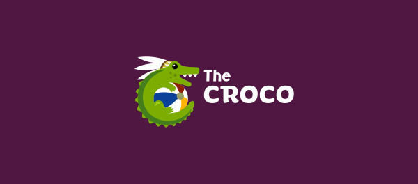 The Croco鱷魚標志設計-上海標志設計公司