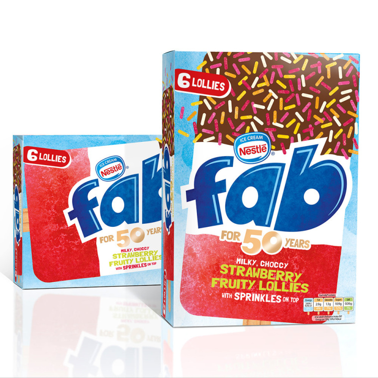 突出品牌標志性風格的FAB Lollies 冰棒包裝設計-上海包裝設計公司-上海品牌設計公司