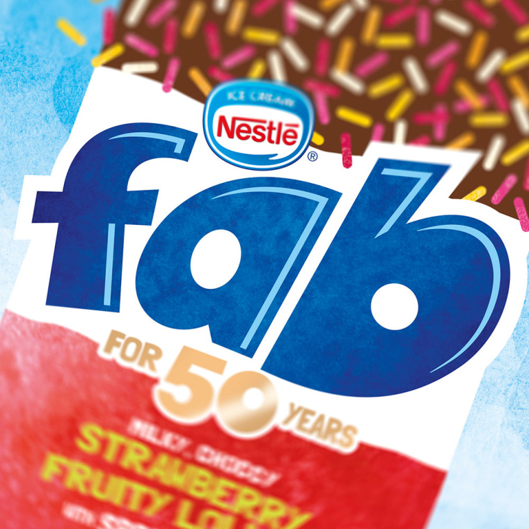 突出品牌標志性風格的FAB Lollies 冰棒包裝設計-上海包裝設計公司-上海品牌設計公司